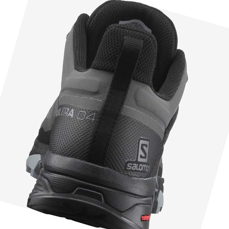 Salomon X ULTRA 4 GORE-TEX Erkek Yürüyüş Ayakkabısı Gri | TR 3593RVD